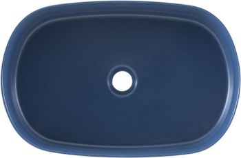 Раковина накладная Allen Brau Fantasy 55 4.11022.ID индиго — фото 1, Раковины накладные