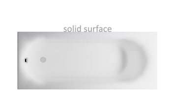 Ванна ЛИРА 170*70, SOLID 1700х700 01010094 — фото 1, Ванны