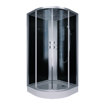 Душевая кабина ERLIT 35 серия ER3509P-C4-RUS тонированное стекло — фото 1, Душевые кабины