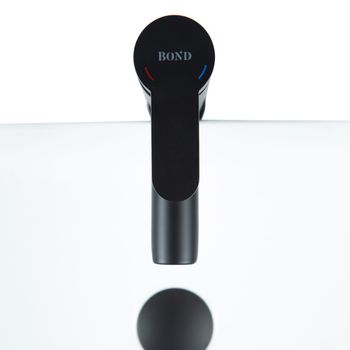 BOND Smart B63-2788 Смеситель однорычажный высокий без донного клапана для накладной раковины — фото 17, Смесители для раковины
