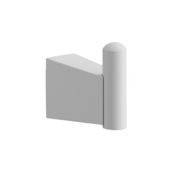 Крючок для ванной комнаты BELZ B91505-1, белый — фото 1, Крючки для полотенец