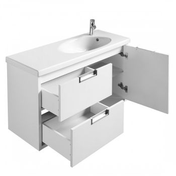 ETNA Тумба под раковину ETNA 100, белый глянец, ROCA 7857302806 — фото 2, Тумбы под раковину