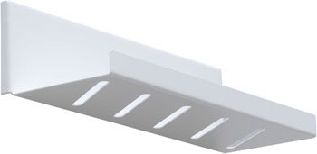 Полка Aquanet Магнум 30x8 белая матовая, открытая 00302236 — фото 4, Полки для ванной и душа