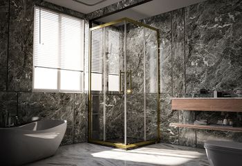 Товар: Душевой угол Veconi Premium Trento PTC-20G, 1000Х800x2000, брашированное золото, стекло прозрачное PTC20-G-10080-01-C4 - фото 1 Душевой угол Veconi Premium Trento PTC-20G, 1000Х800x2000, брашированное золото, стекло прозрачное PTC20-G-10080-01-C4 — фото 1, Душевые уголки