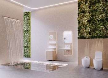 FOGLIA Настенный блок с зеркалом FL1060.01 — фото 1, Зеркала в ванную комнату