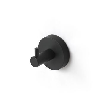 Крючок одинарный, черный матовый, сплав металлов, Sena, IDDIS, SENSB01i41 — фото 2, Аксессуары для ванной