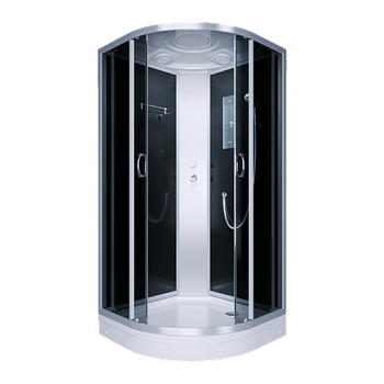 Душевая кабина ERLIT 35 серия ER3509P-C4-RUS тонированное стекло — фото 2, Душевые кабины