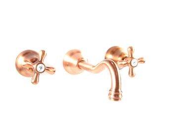 Смеситель для раковины Webert Armony AM750404060, медь — фото 1, Смесители для раковины