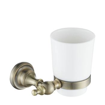Товар: Стакан для ванной комнаты Rose RG1112Q, бронза - фото 1 Стакан для ванной комнаты Rose RG1112Q, бронза — фото 1, Стаканы для зубных щеток
