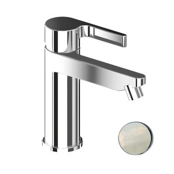 Смеситель для биде Webert DoReMi DR840102345, никель — фото 1, Смесители для биде