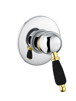 Смеситель для душа Fiore IMPERIAL BLACK 89CO5130, хром/золото — фото 1, Смеситель для душа