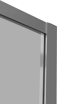 Душевая дверь Aquanet Pleasure Evo 120 AE65-N120-CT профиль хром, прозрачное стекло — фото 4, Душевые двери в нишу