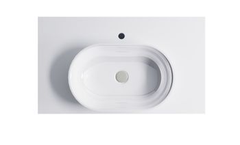 Тумба Шарм 100см 1ящ цв NCS S 3005-b80g мат. с раковиной Шарм бел гл. и столешницей Solid бел гл. 4631177713682 — фото 6, Тумбы с раковиной