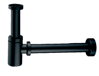 CREAVIT Сифон для раковины латунь ЧЕРНЫЙ SF198S — фото 1, Сифоны для раковины