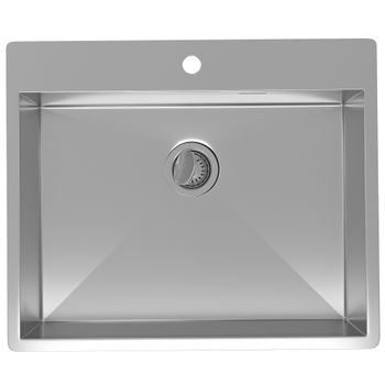 Кухонная мойка Reflexion Iseo RX2265BL оружейная сталь — фото 299, Кухонные мойки