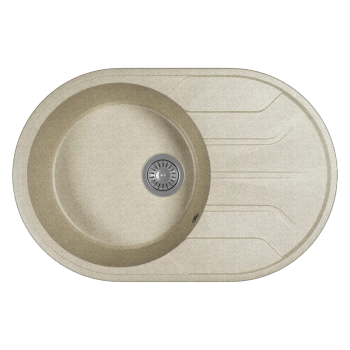 Мойка "Лиана" 760, серый СМс 29.020.C0760.408 — фото 1, Кухонные мойки