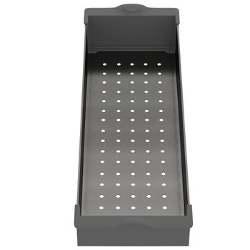 Кухонная мойка Reflexion Iseo RX2265BL оружейная сталь — фото 438, Кухонные мойки