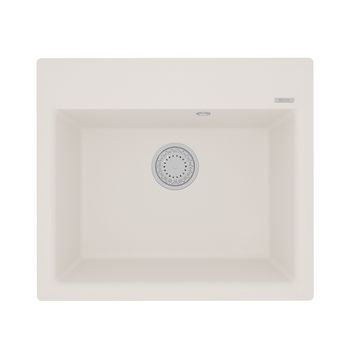 Кухонная мойка Lemark HANKA 570 врезная прямоугольная из кварцгранита, Жасмин 9910016 — фото 3, Кухонные мойки