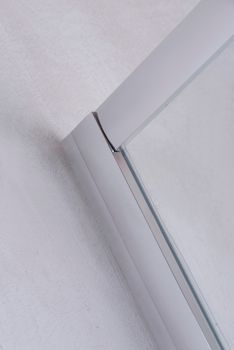 Душевое ограждение Niagara Nova NG-6602-08 (100х100х195) квадрат,хром,дверь распашная,стекло прозрачное,1 место 66020811 — фото 5, Душевые уголки