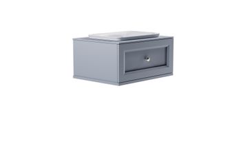 Товар: Тумба Классик 70см 1ящ NCS S 3005-R80B мат., раковина Ретро бел глянц, столешница Solid в цвете 4631177715433 - фото 4 Тумба Классик 70см 1ящ NCS S 3005-R80B мат., раковина Ретро бел глянц, столешница Solid в цвете 4631177715433 — фото 4, Тумбы с раковиной