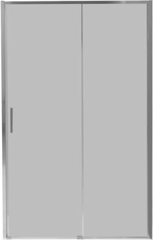 Душевая дверь Aquanet Pleasure Evo 120 AE65-N120-CT профиль хром, прозрачное стекло — фото 15, Душевые двери в нишу