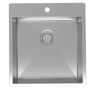 Кухонная мойка Reflexion Iseo RX2265BL оружейная сталь — фото 248, Кухонные мойки