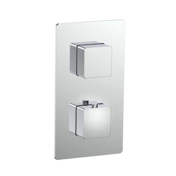 AQM8809CR Savona Встраиваемый термостат на 3 потр. в комплекте с внутр. частью, хром — фото 1, Смесители