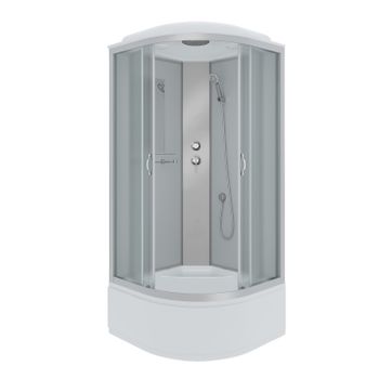 Товар: Душевая кабина Niagara Classic NG-2308-14 (90х90х215) высокий поддон(40см),стекло матовое,4 места 23081424 - фото 1 Душевая кабина Niagara Classic NG-2308-14 (90х90х215) высокий поддон(40см),стекло матовое,4 места 23081424 — фото 1, Душевые кабины