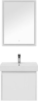 Товар: Мебель для ванной Aquanet Nova Lite 60 белый (1 ящик) 00242922 - фото 6 Мебель для ванной Aquanet Nova Lite 60 белый (1 ящик) 00242922 — фото 6, Комплекты мебели для ванной