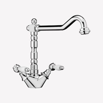 Смеситель для кухни Webert Dorian DO780102015, хром — фото 1, Смесители для кухни