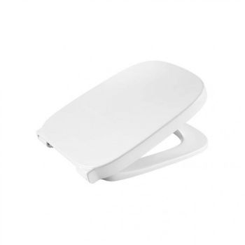 DEBBA Сиденье и крышка для унитаза, дюропласт., белое. ROCA 78019D0004 — фото 1, Сиденья для унитаза