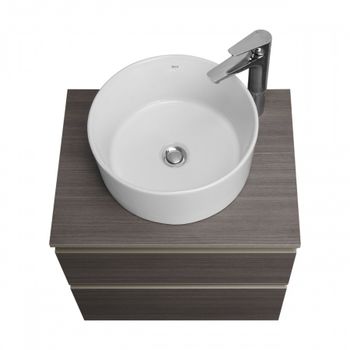 Тумба под раковину Roca The Gap 60 городской дуб 2 ящика A857397402 — фото 6, Тумбы под раковину