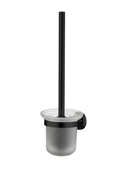 Ерш, черный матовый, матовое стекло, сплав металлов, Sena, IDDIS, SENSBG0i47 — фото 1, Аксессуары для ванной