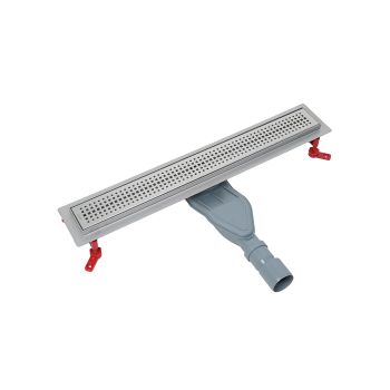 Лоток душевой, сифон 360, комбинированный затвор, перфорированная решетка, 600мм, хром, IDDIS, 975B6SB20DZ — фото 2, Трапы для душа