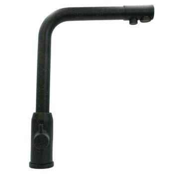 MILANO Смеситель д/кухни совмещенный с краном для питьевой воды, черный камень 32657 — фото 4, Смесители для кухни