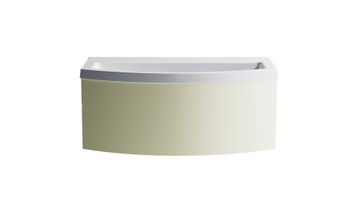 Нижний шкаф Венеция2.0 80 с 1 ящиком бежевый (RAL1013 матовый) + Раковина "Венеция 80" 3100003ral1013+04010022 — фото 1, Тумбы с раковиной