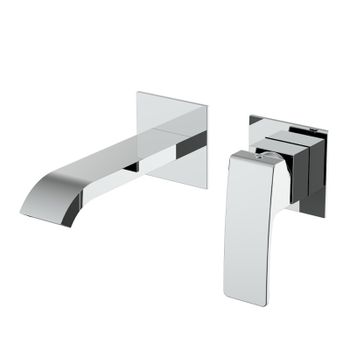 Смеситель для раковины встраиваемый Raglo R02.11, хром — фото 1, Смесители для раковины