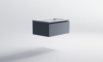 Товар: Нижний шкаф Альфа 70 с 1 ящиком серо-голубой (NCS S 3005-R80B матовый) + Раковина "Альфа 70" 03060003ncss3005-r80b+04010006 - фото 4 Нижний шкаф Альфа 70 с 1 ящиком серо-голубой (NCS S 3005-R80B матовый) + Раковина "Альфа 70" 03060003ncss3005-r80b+04010006 — фото 4, Тумбы с раковиной