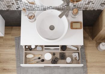 Товар: VICTORIA Тумба под раковину VICTORIA 80, 2 ящика, белый гл., ROCA A857470806 - фото 13 VICTORIA Тумба под раковину VICTORIA 80, 2 ящика, белый гл., ROCA A857470806 — фото 13, Тумбы под раковину