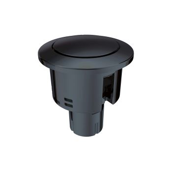 Кнопка слива IDDIS для арматуры, 1-ур 38 мм черный матовый (92038MB1AR) — фото 2, Кнопки смыва