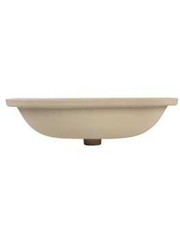 BOND S95-600 Раковина встраиваемая под столешницу 60х40х20см прямоугольная белая с переливом — фото 14, Раковины встраиваемые сверху