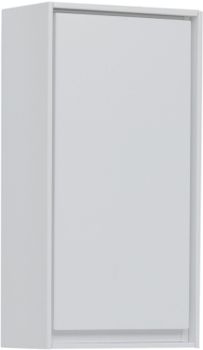 Шкаф навесной Aquanet Милан 35 белый глянец 00339959 — фото 1, Шкафы для ванной