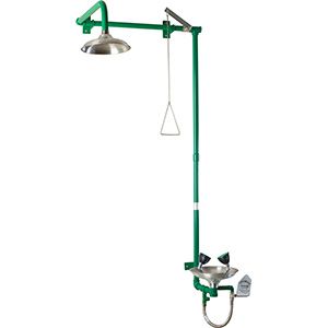 Аварийный душ и раковина для глаз установка над дверью, шт SC740SS — фото 1, Аксессуары и оборудование для общественных мест