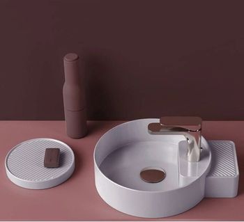 Мыльница Artceram Cartesio накладная цвет голубой CAC002 32 00 — фото 1, Мыльницы