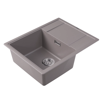Мойка "Эстель" 650, грей FS 20.520.C0650.305 — фото 1, Кухонные мойки