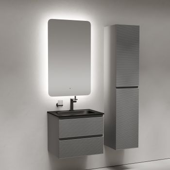 Зеркало для ванной комнаты SANCOS Ray 600х1000 c подсветкой, арт. RA600 — фото 2, Зеркала в ванную комнату