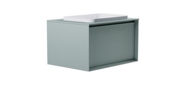 Товар: Тумба Фрейм 70см 1ящ NCS S 3005-b80g мат., раковина Антарес бел гл, столешница Solid в цвете 4631177715181 - фото 3 Тумба Фрейм 70см 1ящ NCS S 3005-b80g мат., раковина Антарес бел гл, столешница Solid в цвете 4631177715181 — фото 3, Тумбы с раковиной