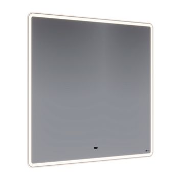 Зеркало Lemark ELEMENT 90х80 см с подсветкой, с подогревом LM90Z-E — фото 1, Зеркала в ванную комнату