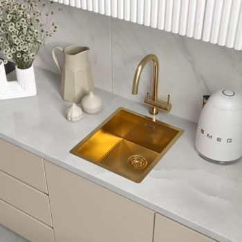 Кухонная мойка Reflexion Iseo RX2265BL оружейная сталь — фото 67, Кухонные мойки