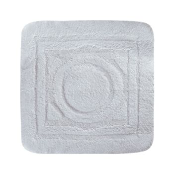COMPLEMENTI Коврик (16) д/ванной комнаты 60х60 см. белый, узор 4 22953 — фото 1, Коврики для ванной комнаты